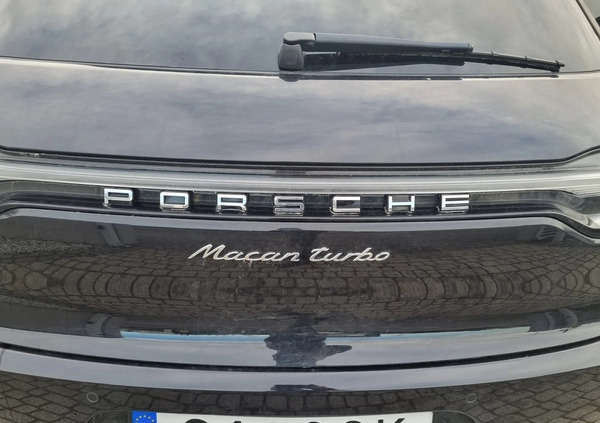 Porsche Macan cena 319000 przebieg: 43300, rok produkcji 2019 z Susz małe 121